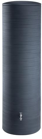 FLORANTIA Regentonne Novara 500 Liter anthrazit