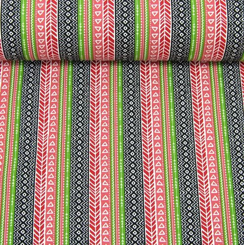 MAGAM-Stoffe Pari Jersey Stoff Streifen OEKO-TEX Meterware ab 50cm