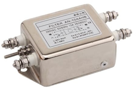 VLALAMNO 10A 250V Filter AN-10A4HB Rauschfilter Frequenzkomponente