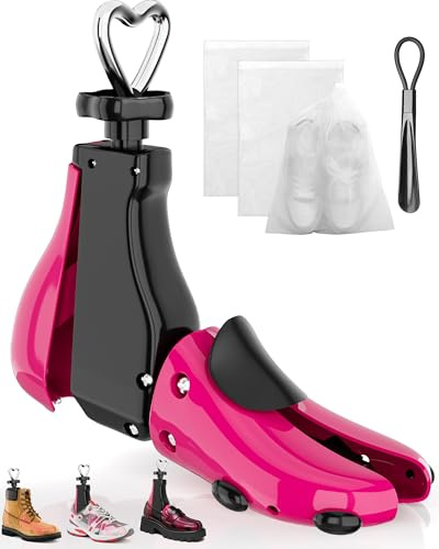 Zecaveler Schuhspanner für Damen und Herren – Längen- und Breitenverstellung – Ideal für Lederschuhe Sportschuhe & Stiefel