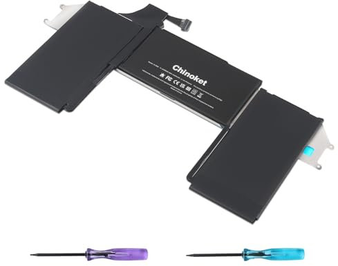 Chinoket A1965 A1932 A2179 Batteria di ricambio per MacBook Air 13 A1932(fine 2018 2019) A2179 (inizio 2020) EMC 3184 3302 MacBookAir8,1 8,2 9,1 11.4V 49.9Wh 4400mAh