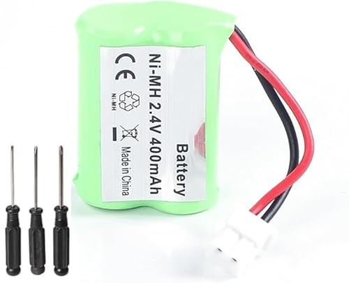 400mAh 2.4V Batterie pourc Thomson DECT TH-530DSIL TH-530D Red Téléphone | sans fil Rechargeable NiMH Batterie avec des outils de réparation