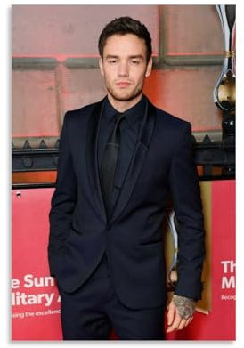 CJianqiang Liam Payne Sängeralbum, Leinwand-Poster, Kunst-Dekoration, 60 x 90 cm, ohne Rahmen