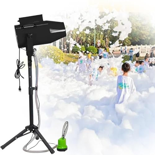 HMLSYZX Schaumstoff-Maschine mit hoher Widerstandsfähigkeit, 1000 W, für Partys, Wasserspielzeug für Pools, für Kinder und Erwachsene, Geburtstagsfeiern und Veranstaltungen im Hinterhof