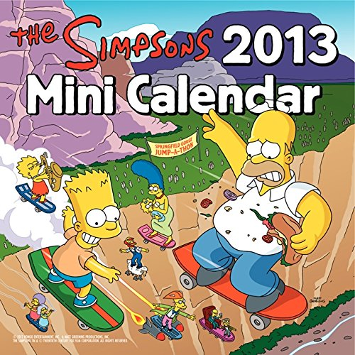 The Simpsons 2013 Mini Calendar