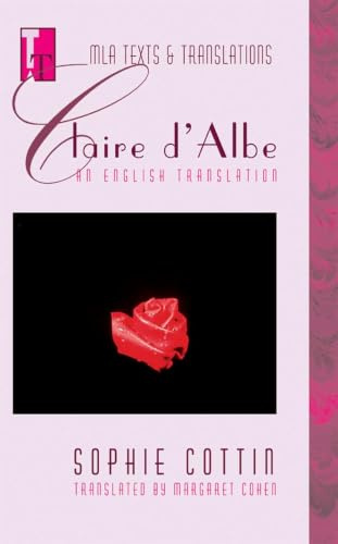 Claire d'Albe: An English Translation (Texts and Translations, 13, Band 13)