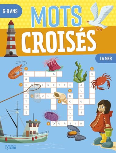 La mer (Mots croisés 6-8 ans)