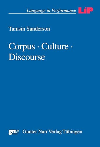 Corpus · Culture · Discourse (Language in Performance)