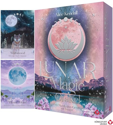 Lunar Magic Orakel - 40 Mondorakel-Karten mit Booklet