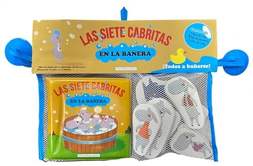 Las siete cabritas en la bañera: 2 (Libros de baño)