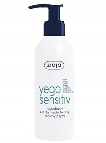 ZIAJA Yego Sensitiv Beruhigendes Gesichtsgel für Herren, 200 ml, 01295…