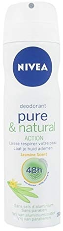 3 x NIVEA Deospray Women Pure & Natural Jasmine - 150 ml