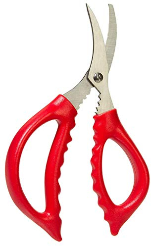 EPRHY Meeresfrüchte-Schere, Größe S, 15,9 cm, für Königskrebse, Hummer, Schalentiere, Krebse, Garnelen, Krabbenbein-Knallbonbons