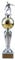 Zelaro Pokal Fußball | 31cm Pokal mit Gravur Wunschtext – Siegerpokal | Siegerfigur Champion als Trophäe Fussball | Ideal für Kinder und Turniere