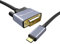 BlueRigger USB C to DVI Cable (3M) - 4K 30Hz, USB 3.1 Type C to DVI, Thunderbolt 3 Compatible with Samsung Galaxy, Surface Book, MacBook Pro, Dell, Pixelbook and More
