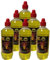 6X 1 Liter Flaschen Brenngel Gelkamine Ethanolkamine Wandkamine Gel Bioethanol