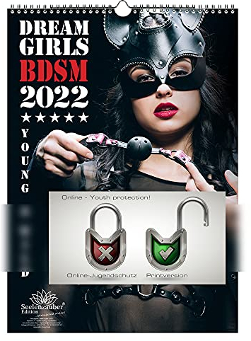 Sexy BDSM Girls DIN A3 Kalender für 2022 Erotik - Seelenzauber