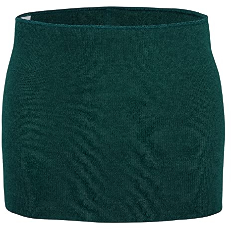 banora Leib- und Nierenwärmer aus Wolle/Seide, intensive Ausführung, für Damen und Herren (Gr. XXL, Farbe: petrol)