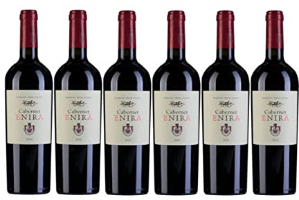 Paket von 6 Flaschen CABERNET ENIRA, 0,75 l, Bessa Valley, Ognianovo, Pazardjik, Bulgarien