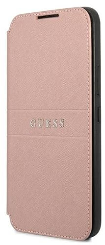Guess GUBKS22MPSASBPI - Custodia per S22+ S906, in legno di faggio, colore: Rosa