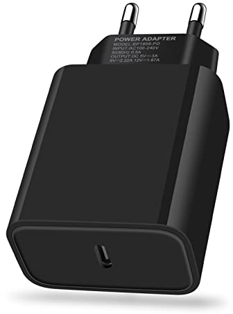 USB C Ladegerät für Samsung Galaxy S25/S24/S23/S22/S21/S20/A16/A36/A55/A15/A54/A14/A33/A34/A52/A53, 20W USB Typ C Netzteil Stecker Schnellladegerät PD Power Adapter für Samsung Handy, Google,iPhone 15