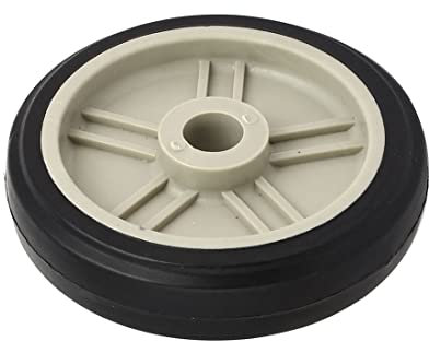 PATIKIL 4.7 Plastica Aria Compressore Ruota Ricambio Parti Ruota, Nero