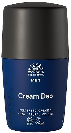 Urtekram - Men's Deodorant - With Oak Extracts & Aloe Vera - Calming & Revitalising The Skin - Suitable For Active Life - 50 ml - Vegan, Organic, Natural Origin