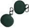 kwmobile Case Compatible with Google Pixel Buds Pro Case - Silicone Cover Holder for Earbuds - Dark Green