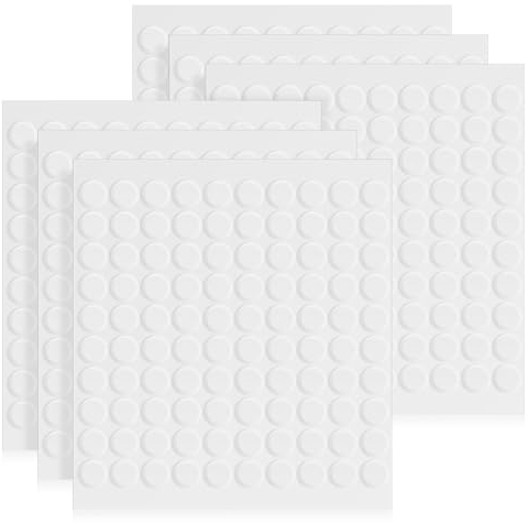 EXCEART 600stücke Transparente Doppelseitige Klebepunkte Abnehmbare Selbstklebende Dots Für Bastelprojekte Büroorganisation Und Dekoration