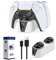 AXFEE Cargador Mando PS5, Cargador para PS5 Mando, Cargador Rápido Dual para 2 x Mandos Inalámbricos, Estación de Carga PS5 con LED Indicador y Carga Rápida/Triple Protección(Blanco)