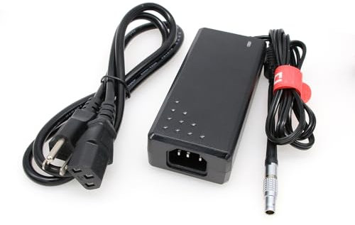 DRRI 3Pin Battery Charger Adapter 15V 6A for Leicas Cyrax Hds3000 Laser Scanner