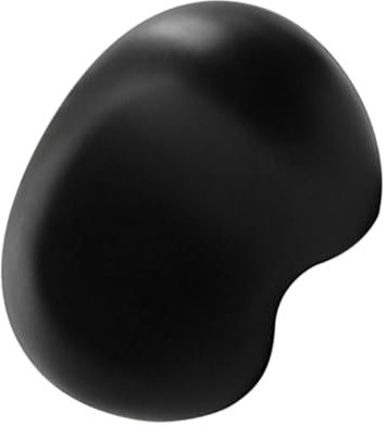 minkissy 2pcs Bath Pillow Black Headrest for Bathtub Non-slip Tub Pillow Suction Design Soft and Comfortable