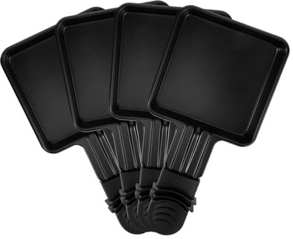 GLEAVI 4pièces Lot De Poêles Carrées Inox Antiadhésives Pour Raclette Et Barbecue Mini Poêlons Melt Fromage Résistantes Et Polyvalentes Pour Cuisson Sauces Et Pommes De Terre