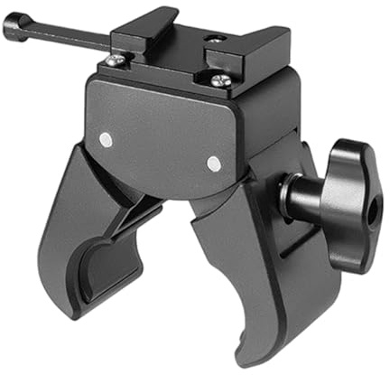 Small Rig V Mount,V Mount Battery Holder - with Crab Claw Clip Quick Release Mounting Bracket for Outdoor Photography Light Stand Camera Beginner