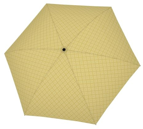 Doppler Regenschirm Fiber Havanna Calm Yellow gelb