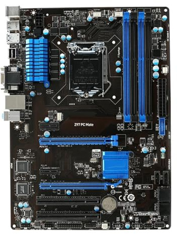 Placas Base Fit For MSI Z97 PC Mate LGA 1150 Intel HDMI SATA 6Gb/s USB 3.0 ATX