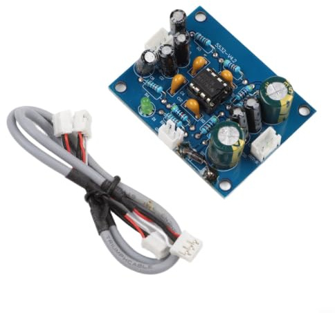 NE5532 Audio Vorverstärker Board, HiFi Sound Qualität, Austauschbarer OP-Amp, DC 12-35V Netzteil, Kompakt 50x40mm für Computer MP3 Player Audio Verbesserung(A)