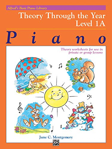 Alfred's Basic Piano Library Theory Through the Year, Bk 1A
