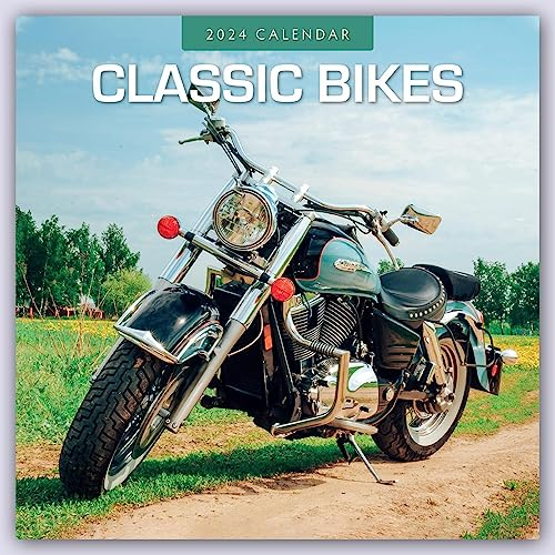 Classic Bikes – Klassische Motorräder 2024 – 16-Monatskalender: Original Red Robin Publishing Ltd-Kalender [Mehrsprachig] [Kalender] (Wall-Kalender)