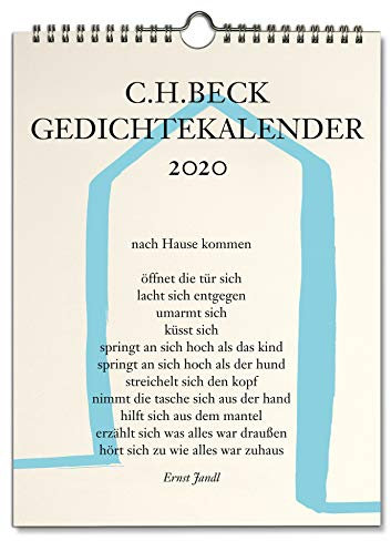 C.H. Beck Gedichtekalender: Kleiner Bruder 2020 (36. Jahrgang)