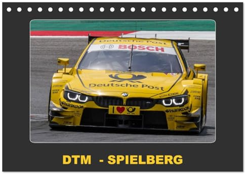 DTM-SPIELBERG (Tischkalender 2025 DIN A5 quer), CALVENDO Monatskalender
