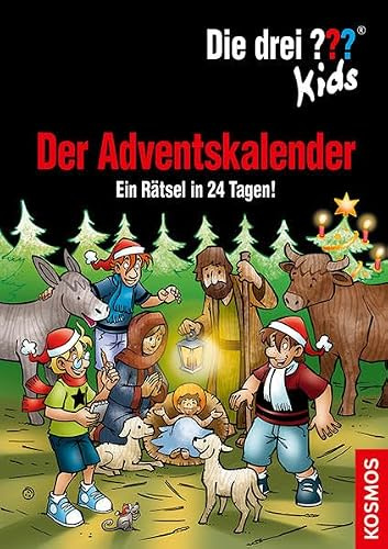Die drei ??? Kids, Der Adventskalender: Ein Rätsel in 24 Tagen! Extra: Stickerbogen