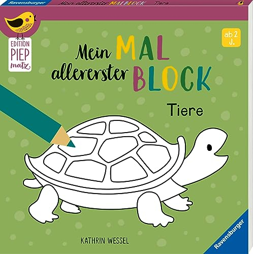 Edition Piepmatz: Mein allererster Malblock - Tiere