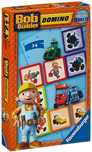 Ravensburger 23122 - Bob der Baumeister Domino - Mitbringspiel