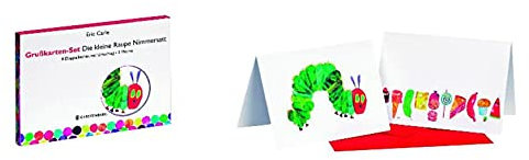 Grußkarten-Set Die kleine Raupe Nimmersatt