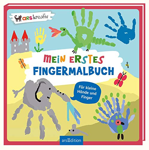 Mein erstes Fingermalbuch: Zum Stempeln und Malen ab 2 Jahren