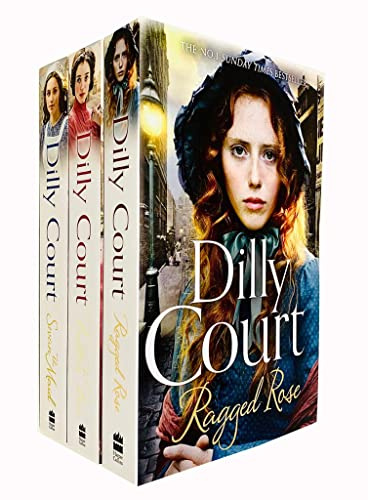 Dilly Court Collection 3-Bücher-Set (Ragged Rose, The Swan Maid, The Button Box)