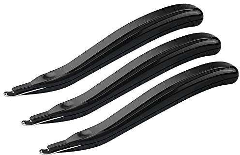 3 PCS professionelle Magnetische Klammerentferner Lockvogel gummiert Heftklammern Entferner Staple entfernen Werkzeug für Schule Büro Home schwarz