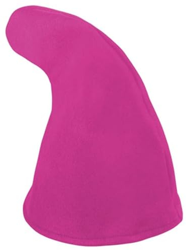TrendandStylez Zwergenmütze Pink, Einheitsgröße, Kopfbedeckung für Karneval, Fasching, Halloween, Kostüm