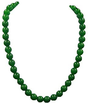 ZHIBO Hetian jade jaspis perlenkette spinat grün weibliche jadekette